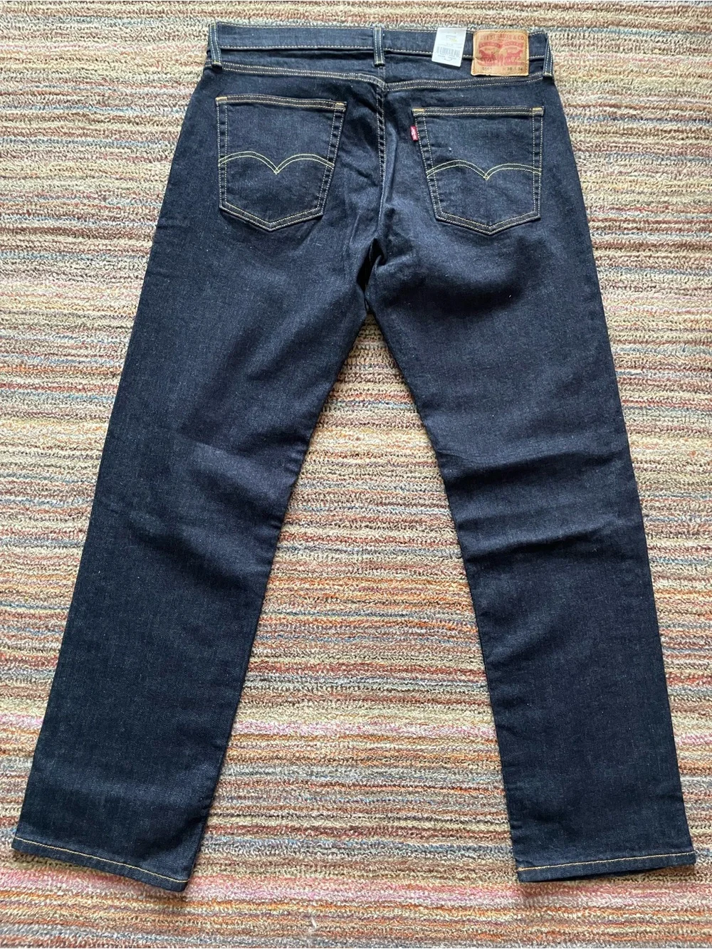 Levi's 559 Relaxed Straight Men’s Dark Blue Jeans 36x34 NWT